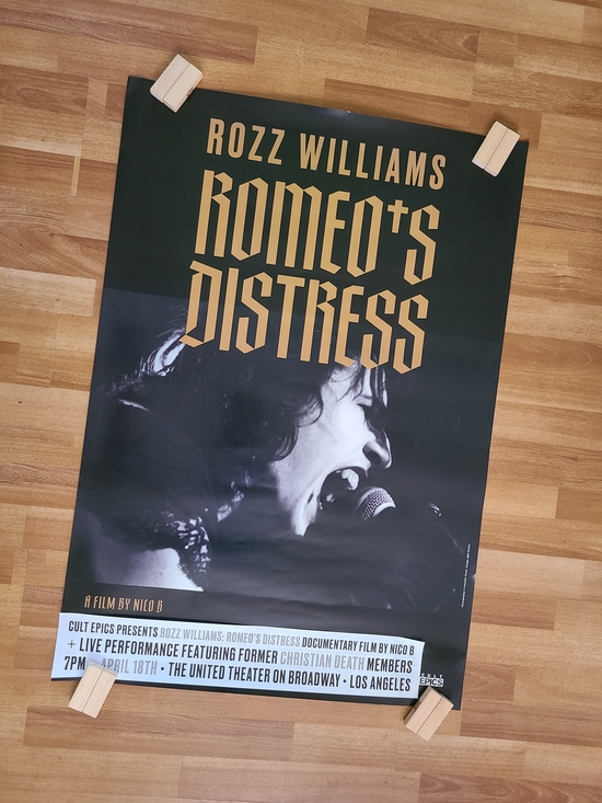 Other - "Romeo's Distress" Rozz Williams Docu Film Poster